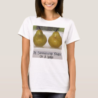 Summercrisp Pears på Ledge Art Photo Tshirt T Shirt