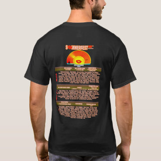 Summerfest 2023-uppställning t shirt