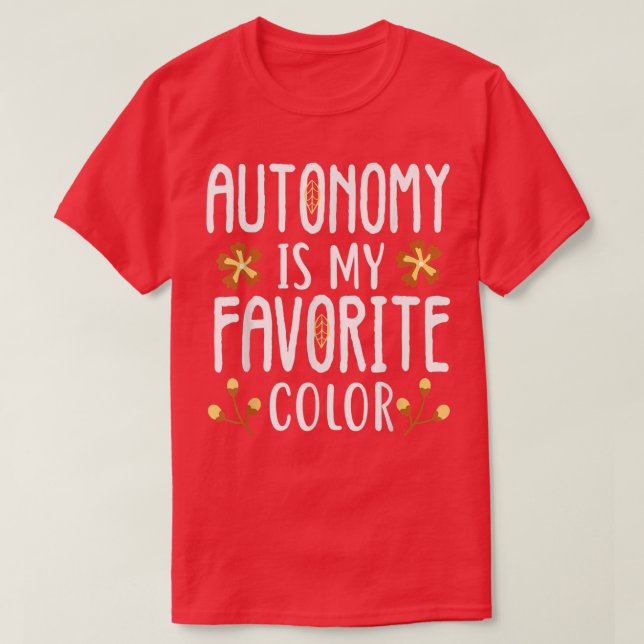 Summerhue fall lustigt Hösten är myfavoritekolor,  T Shirt (Design framsida)