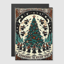 Summering av Helgdag Spirit Greeting Card Witch