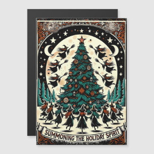 Summering av Helgdag Spirit Greeting Card Witch