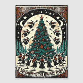 Summering av Helgdag Spirit Greeting Card Witch