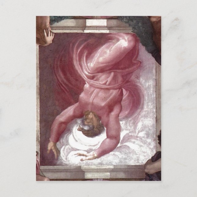 Summering av ljusavskiljning från mörker, 1508-12 vykort (Framsida)