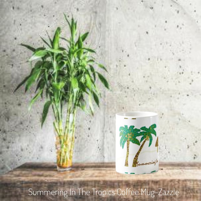 Summering i Tropikernorna Kaffemugg (Skapare uppladdad)