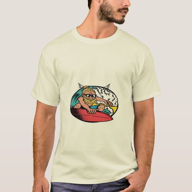 summeristisk t shirt (Framsida)