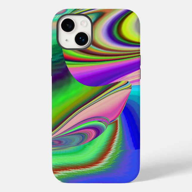 Summerkänsla, Abstrakt 3D Rainbowart (Baksida)