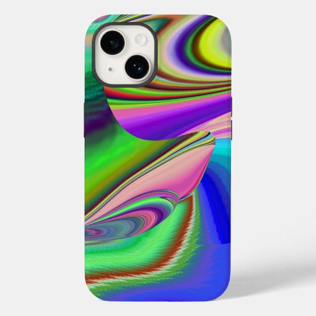 Summerkänsla, Abstrakt 3D Rainbowart (Baksida)