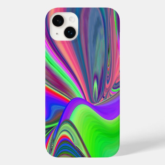 Summerkänsla, Abstrakt 3D Rainbowart (Baksida)