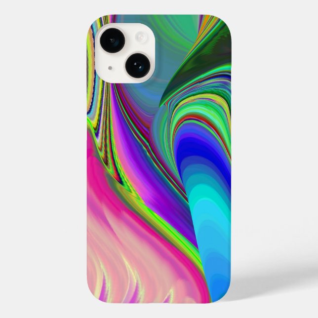 Summerkänsla, Abstrakt 3D Rainbowart (Baksida)