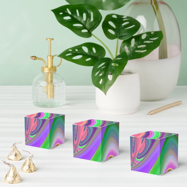 Summerkänsla, Abstrakt 3D Rainbowart Presentaskar (Multipel)