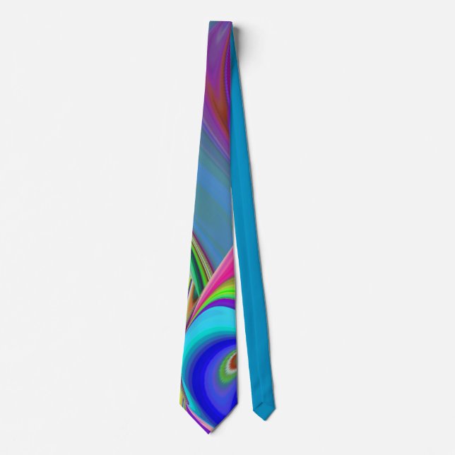Summerkänsla, Abstrakt 3D Rainbowart Slips (Framsida)
