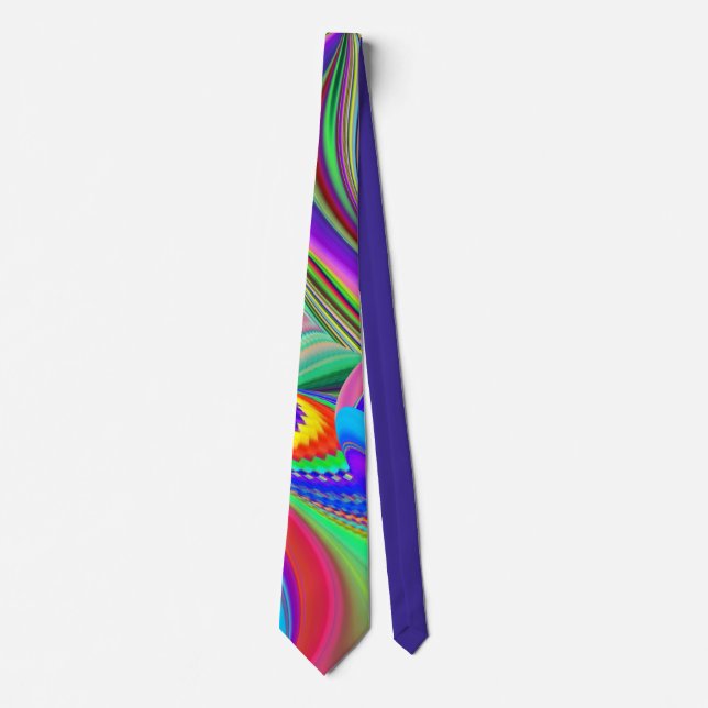 Summerkänsla, Abstrakt 3D Rainbowart Slips (Framsida)