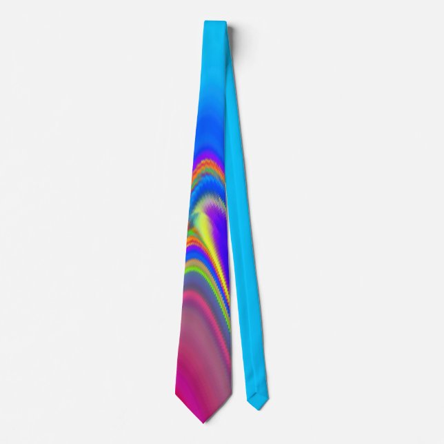 Summerkänsla, Abstrakt 3D Rainbowart Slips (Framsida)