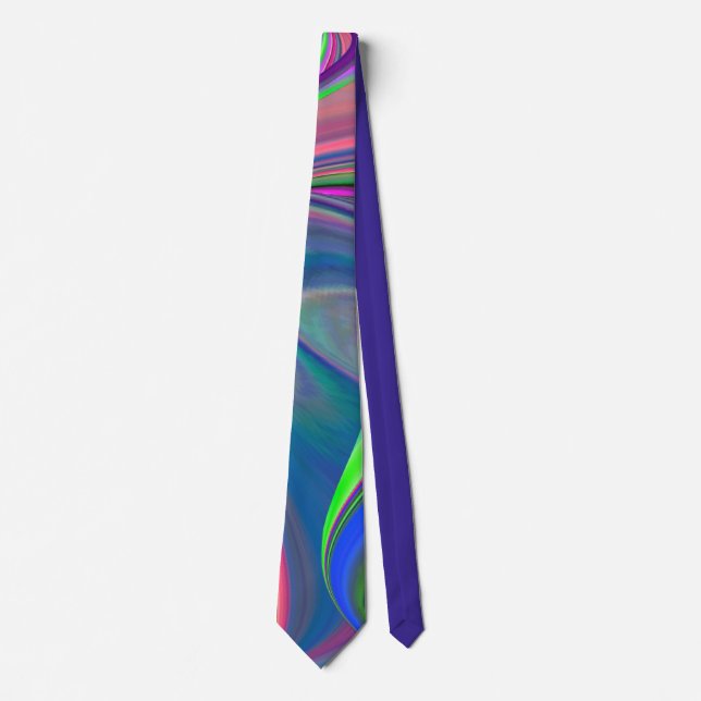 Summerkänsla, Abstrakt 3D Rainbowart Slips (Framsida)