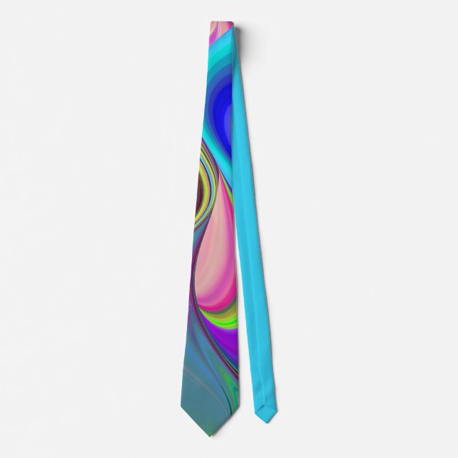 Summerkänsla, Abstrakt 3D Rainbowart Slips (Framsida)