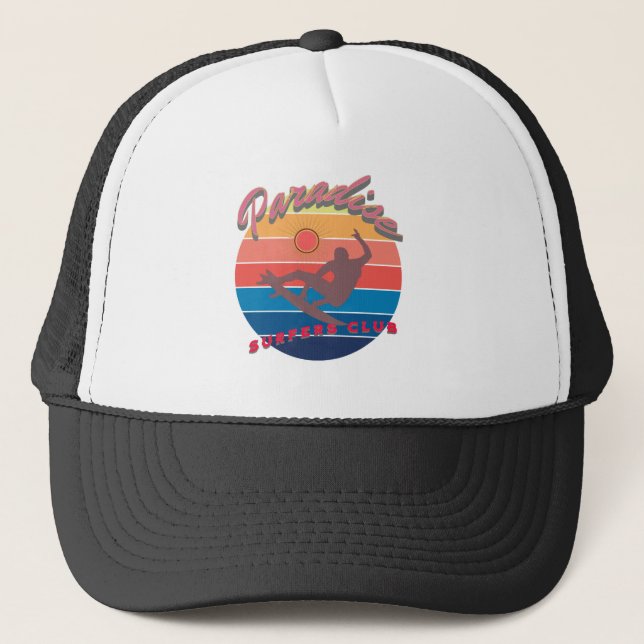 Summerkul surfande klubb-Beach väder Keps (Framsida)