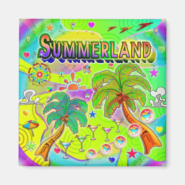 Summerland Mind Focus Magnet (Framsidan)