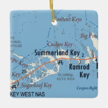 Summerland Nyckel Florida Karta