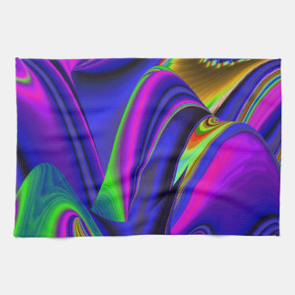 Summerrainbow, Abstrakt 3D Rainbowart Kökshandduk