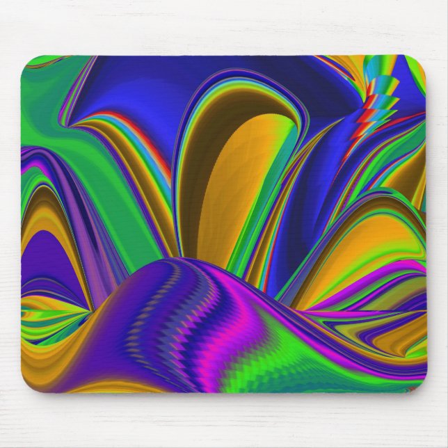Summerrainbow, Abstrakt 3D Rainbowart Musmatta (Framsidan)