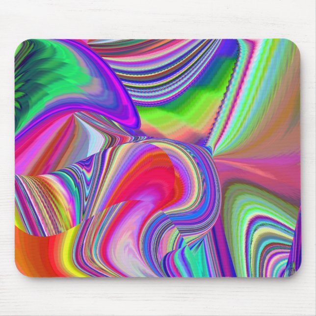 Summerrainbow, Abstrakt 3D Rainbowart Musmatta (Framsidan)
