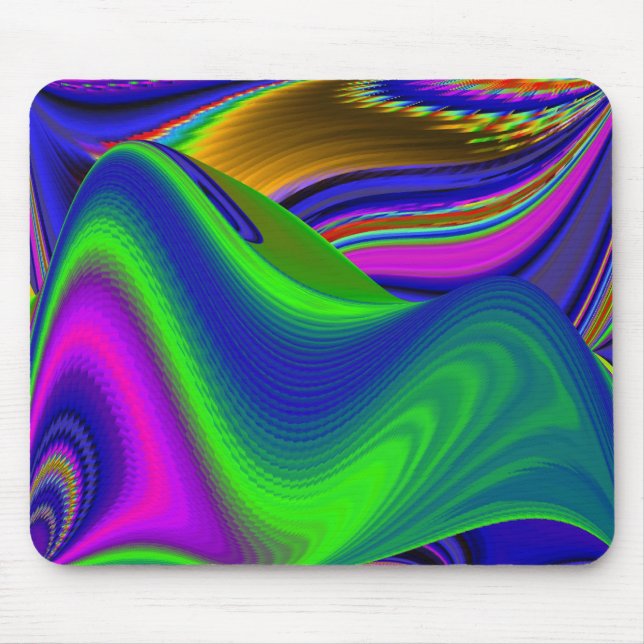 Summerrainbow, Abstrakt 3D Rainbowart Musmatta (Framsidan)