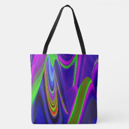 Summerrainbow, Abstrakt 3D Rainbowart Tygkasse