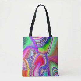 Summerrainbow, Abstrakt 3D Rainbowart Tygkasse