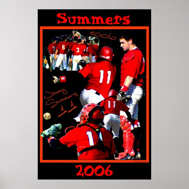 Summers Freshman Baseball Poster (Framsidan)