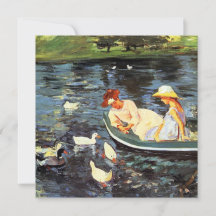 Summertime (av Mary Cassatt)