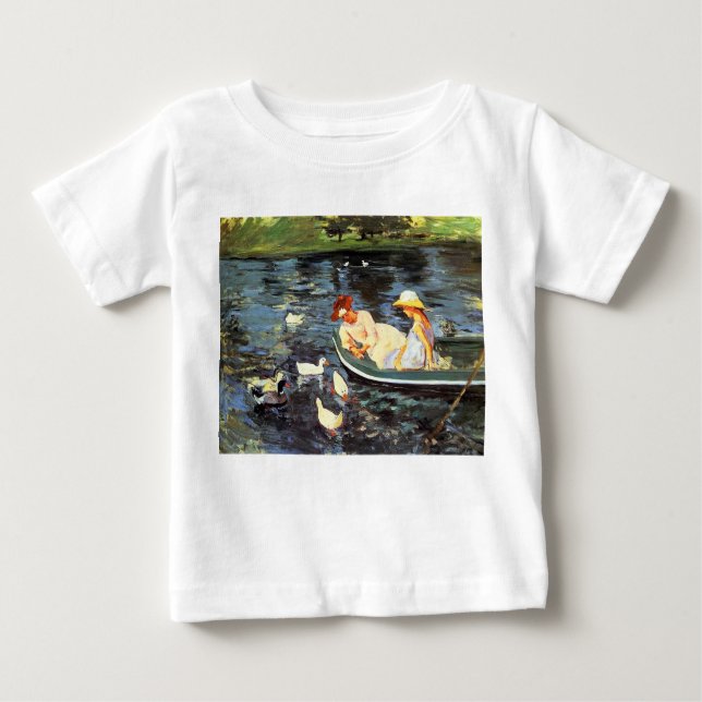 Summertime (av Mary Cassatt) T Shirt (Framsida)