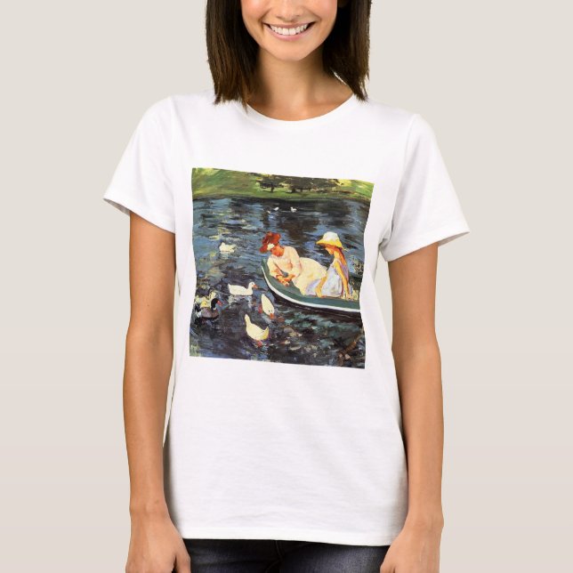 Summertime (av Mary Cassatt) T Shirt (Framsida)