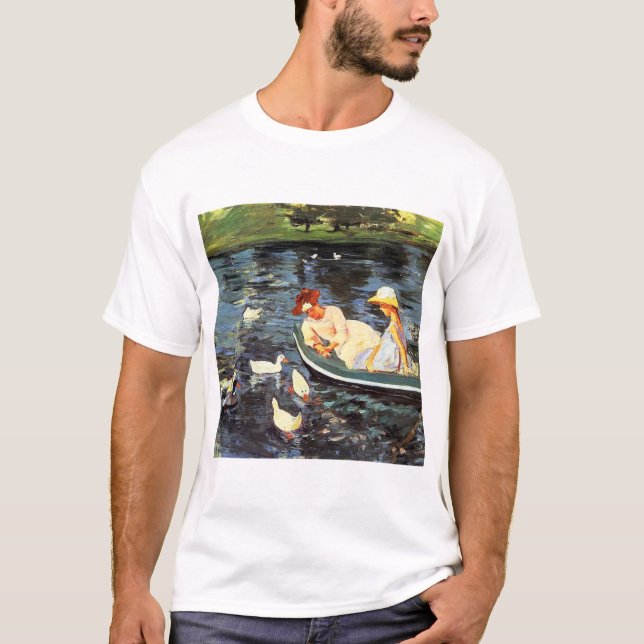 Summertime (av Mary Cassatt) T Shirt (Framsida)