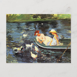 Summertime (av Mary Cassatt) Vykort