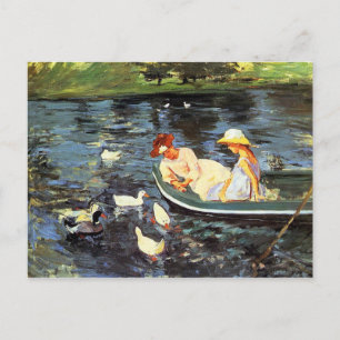 Summertime (av Mary Cassatt) Vykort