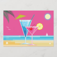 Summertime Couples Shower-inbjudan