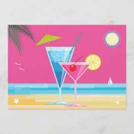 Summertime Couples Shower-inbjudan Inbjudningar