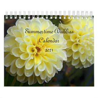 Summertime Dahlias Calendar Kalender