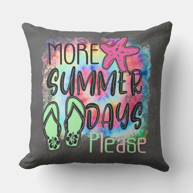 Summertime Exdoor Pillow Kudde (Framsida)