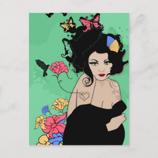 Summertime Fairy Vykort