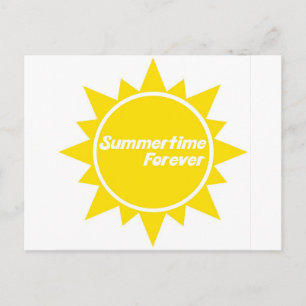 Summertime Forever Vykort