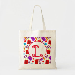 Summertime Frozen Juice Pub Monogram Tygkasse