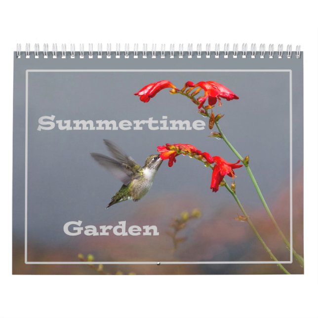 Summertime Garden Calendar Kalender (Omslag)