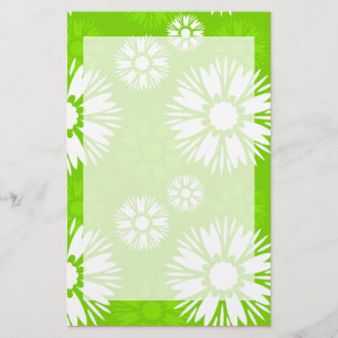 Summertime Grönt Stationery Brevpapper