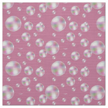 Summertime Happity Blowing Bubbles Fabric
