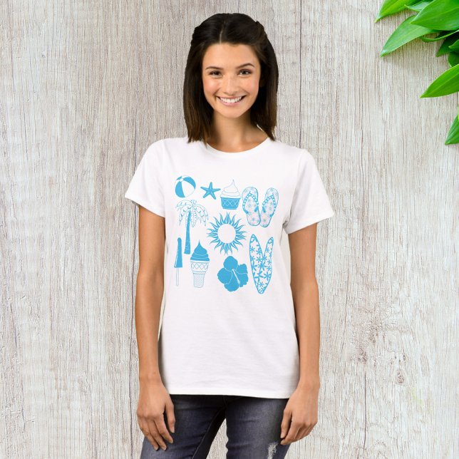 Summertime-ikoner T Shirt (Skapare uppladdad)