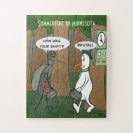 Summertime in Minnesota Jigszle Puzzle Oversized Pussel