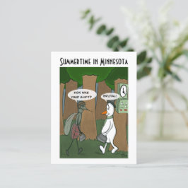 Summertime in Minnesota Postcard Vykort