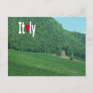 Summertime Italy Countryside Vykort