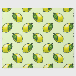 Summertime Lemon Presentpapper